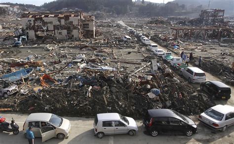 Terremoto E Tsunami No Jap O Mundo Fotografia