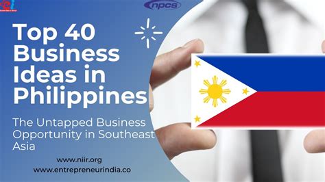 Top 40 Business Ideas In Philippines The Untapped Business Opportunity