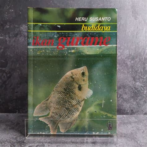 Jual Buku Budidaya Ikan Gurame Heru Susanto Penerbit Kanisius