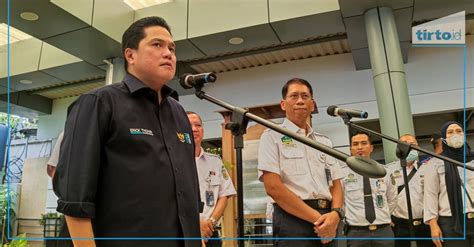 Erick Thohir Impor KRL Tergantung Kapasitas Produksi PT INKA