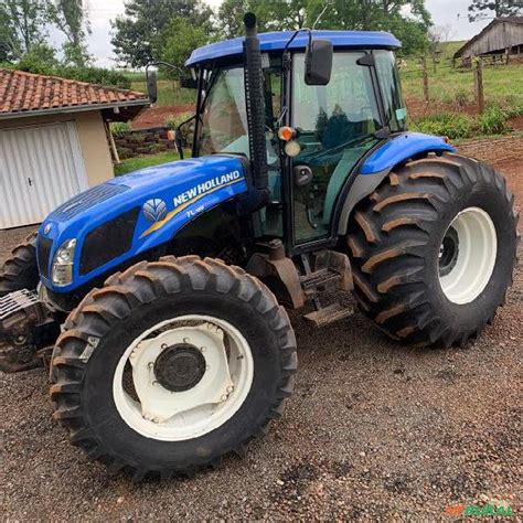 Trator New Holland Tl 95 E 4x4 Ano 17 Em Brasil Clasf Veiculos