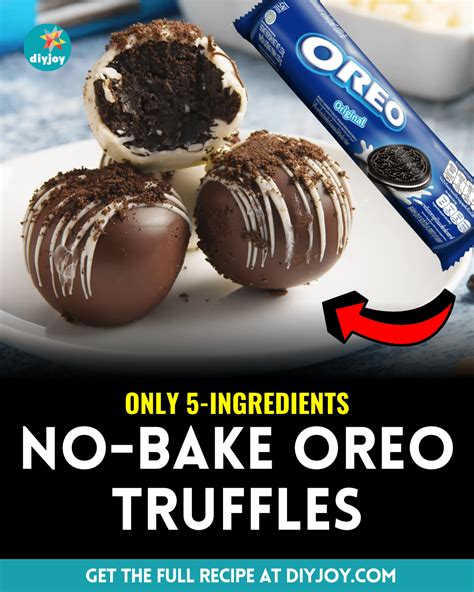 5 Ingredient No Bake Oreo Truffles Recipe