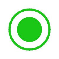 Green Dot Sticker - Green dot - Discover & Share GIFs