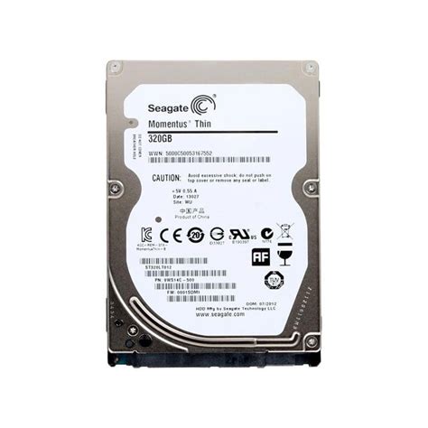 Refurbished St Lt Seagate Momentus Thin Gb Hard Drive