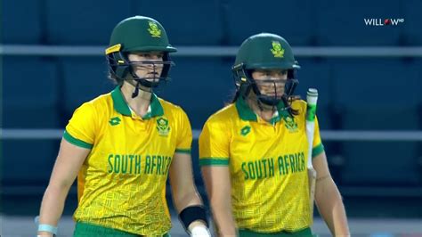 South Africa Women Innings Highlights Saw Vs Slw St T I Match