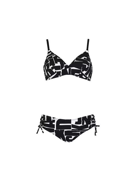 Olympia Damen Bikini Schwarz