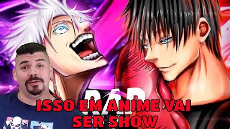 Quero Ver Isso Em Anime React Infinito Fushiguro Toji Vs Satoru Gojo