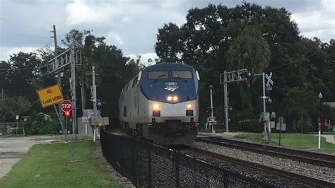 Amtrak And Sunrail Railfanning In Orlando Fl Ft A P A Wave And A Horn