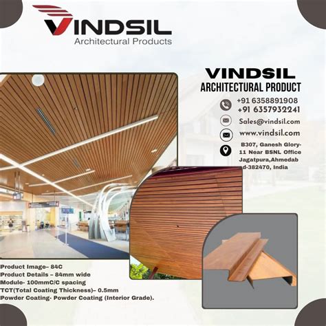 Vindsil 84C Baffle Ceiling Panel At 190 Sq Ft Gota Ahmedabad ID