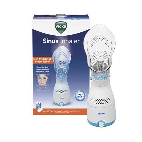 Vicks Sinus Inhaler Personal Steam Inhaler For Sinus Relief