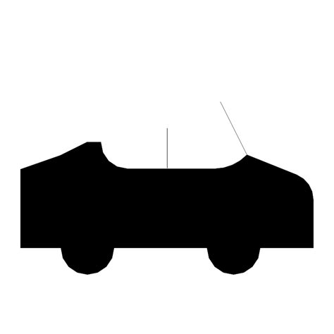 Open Roof Car Vector Svg Icon Svg Repo