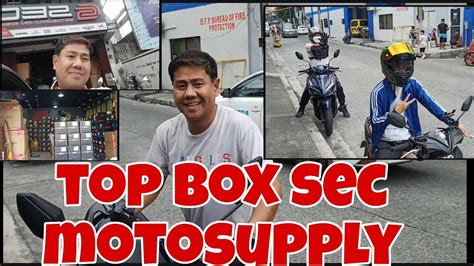 St Time Punta Sec Motosupply Fpj Avenue Bibili Top Box With Bracket