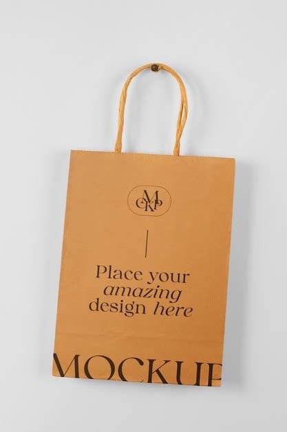 Premium Psd Paper Bag Mockup