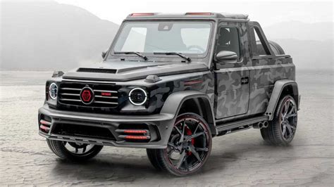 Mansory Makes A Pickup Version Of Star Trooper Mercedes-AMG G63 - Byrdr ...