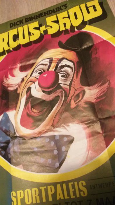 Anonymous Ancienne Affiche De Cirque Circus Show Dick Catawiki