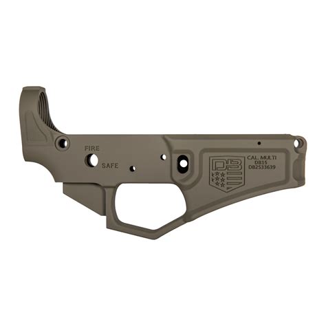 Db Bo Stripped Black Gold Series Rifle Lower Od Green No