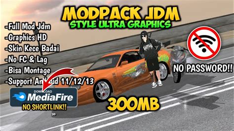 RILIS GTA SA LITE MODPACK FULL MOBIL JDM DRIFT STYLE ULTRA GRAPHICS