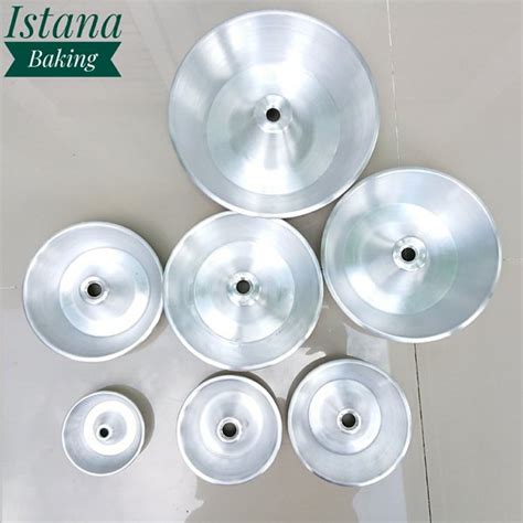 Jual Pcs Loyang Bolu Aluminium Cetakan Bolu Tulban Sponge Cake Aneka