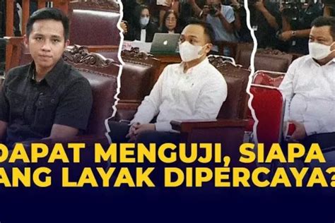 Bolehkah Sidang Bharada E Digabung Ricky Rizal Dan Kuat Maruf Begini