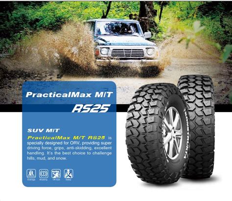 Winter Passenger PCR Tire M T Mud And Snow Tire A T All Terrain Tyre