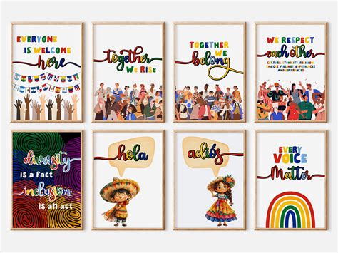 24 Hispanic Heritage Month Posters Hispanic Heritage Month Bulletin Board Spanish Speaking