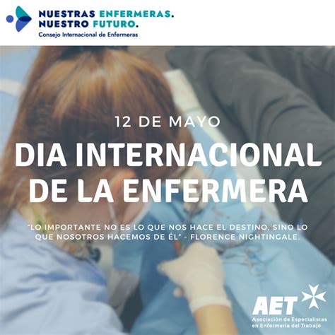 Día Internacional de la Enfermería AET Asociación de Enfermería del