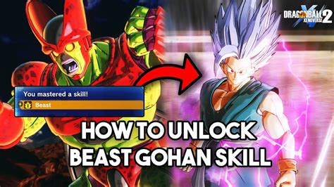 Dragon Ball Xenoverse 2 How To Unlock Beast Gohan Transformation Skill