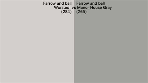 Farrow And Ball Railings Vs Manor House Gray Side By Side Comparison