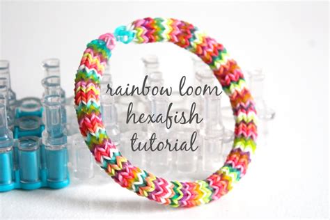 Hexafish Rainbow Loom Bracelet 10 Steps With Pictures