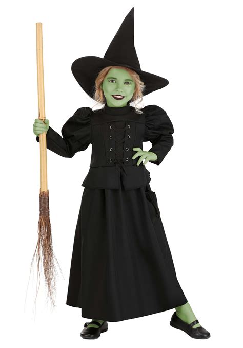 Wizard Of Oz Toddler Wicked Witch Costume For Girls