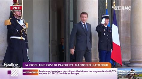 Emmanuel Macron La Prochaine Prise De Parole Peu Attendue