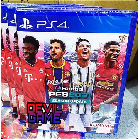 Jual Kaset PES 2021 PS4 PS5 Bonus Patch Option File Terbaru Shopee