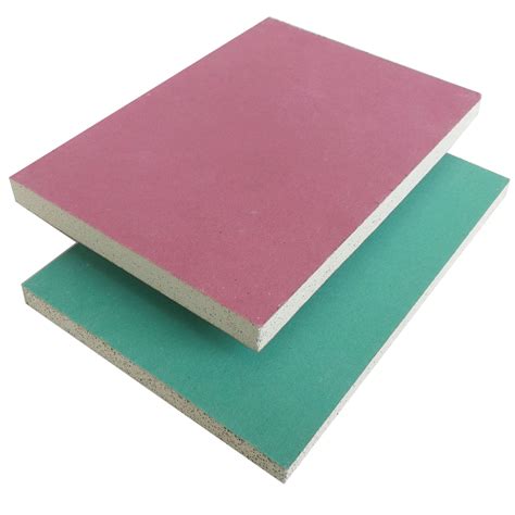 Green Moisture Proof Gypsum Material Board Plasterboard China Gypsum