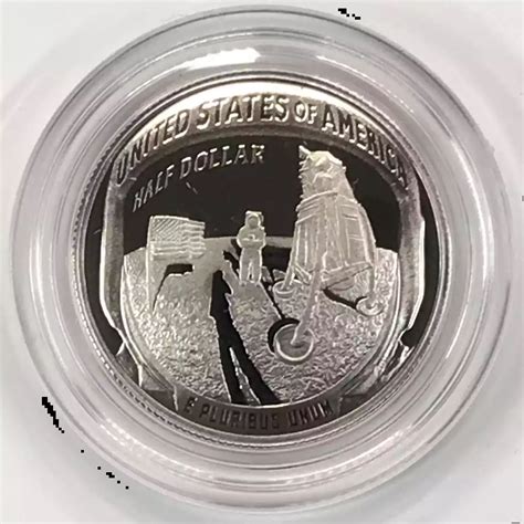 2019 S Apollo 11 Half Dollar Set W US Mint OGP Enhanced Reverse Proof