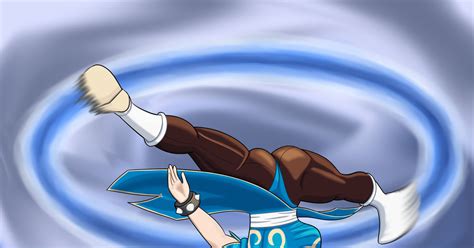 Street Fighter Chun Li Spinning Bird Kick Spinning Bird Kick Pixiv