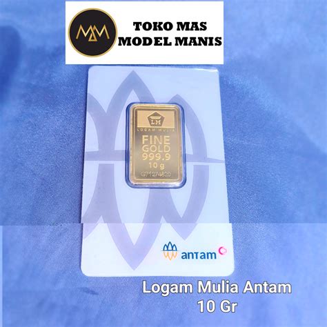 jual logam mulia antam press logam mulia gr shopee indonesia
