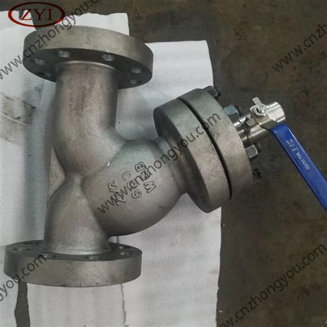 Ductile Cast Iron Cast Steel Wcb Y Filter China Flange Ends Y Filter