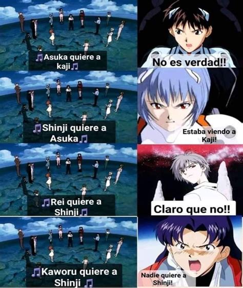 Pin De Cami Sprinkles En Evangelion 2 Personajes De Evangelion Memes