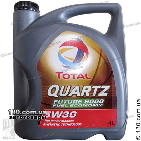 Total Quartz Future 9000 5W 30 Synthetic Motor Oil 4 L For Cars