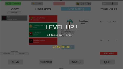 A Mining Game for PC