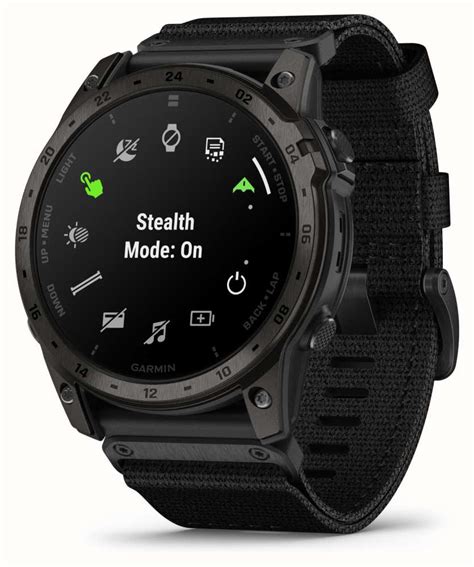 Garmin Tactix Edici N Amoled Correa De Silicona De Nailon Negro