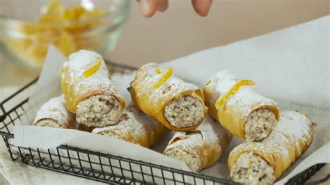 Cannoli Sicilianos Cucinare Receta Cannoli Recetas Simples Recetas