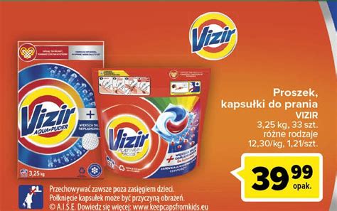 Kapsu Ki Do Prania Vizir Platinum Pods Cena Promocje Opinie