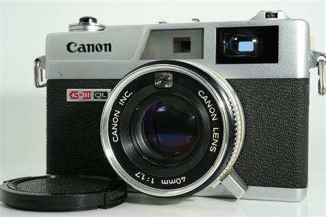 【やや傷や汚れあり】1円～ 良品 Canon Canonet Ql17 G Ⅲ G3 40mm F17 レンジファインダー コンパクト