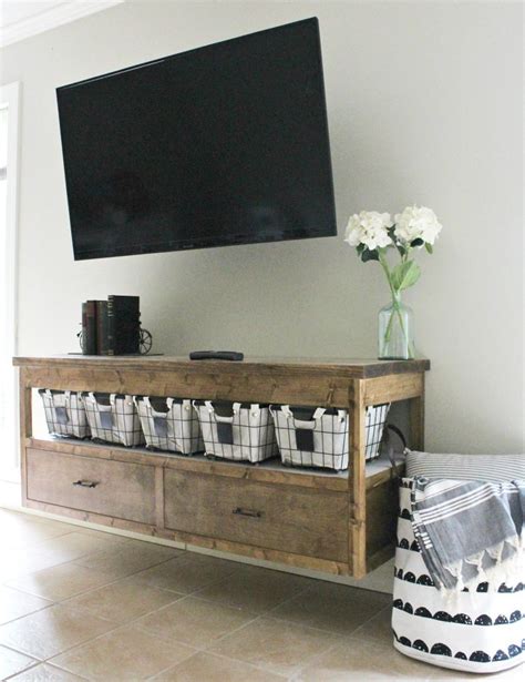 DIY Floating TV Shelf