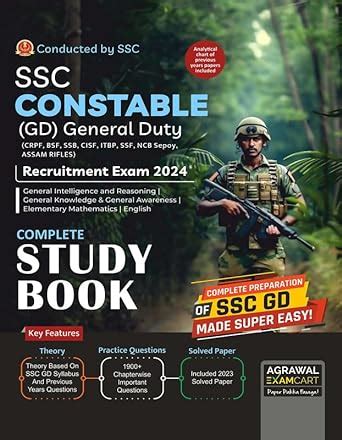 Buy Examcart Ssc Constable Gd Complete Guidebook For Exam In