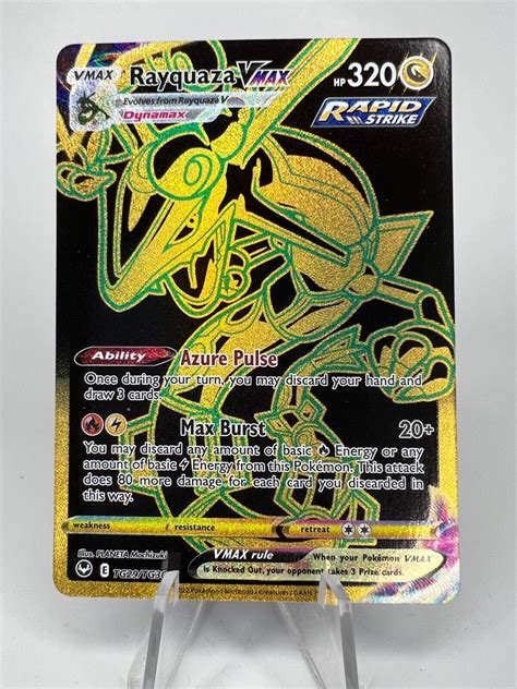 Rayquaza Vmax Tg29tg30 Secret Rare Silver Tempest Trainer Gallery