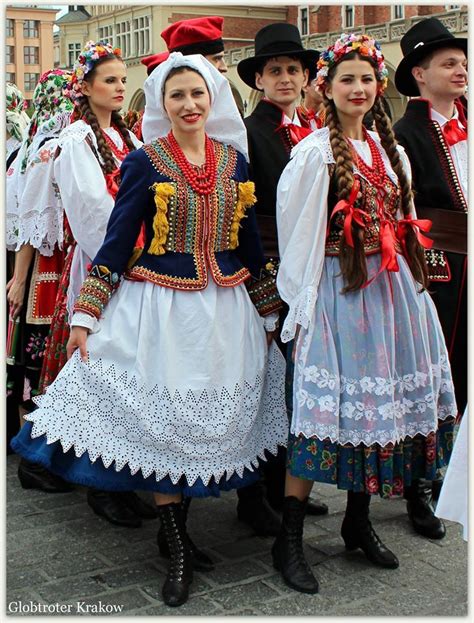 Krak W Southern Poland Image Globtrotter Polish Folk Costumes