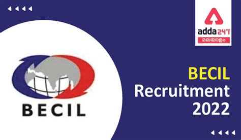 BECIL Recruitment 2022 Apply Online For Latest 86 Vacancies BECIL