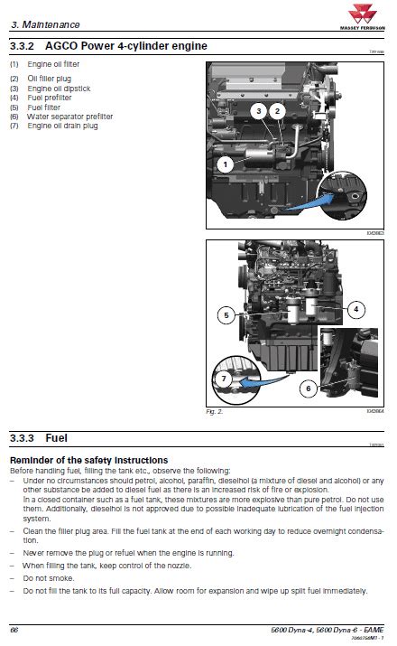 Massey Ferguson 5611 5612 5613 Tractors Repair Service Manual